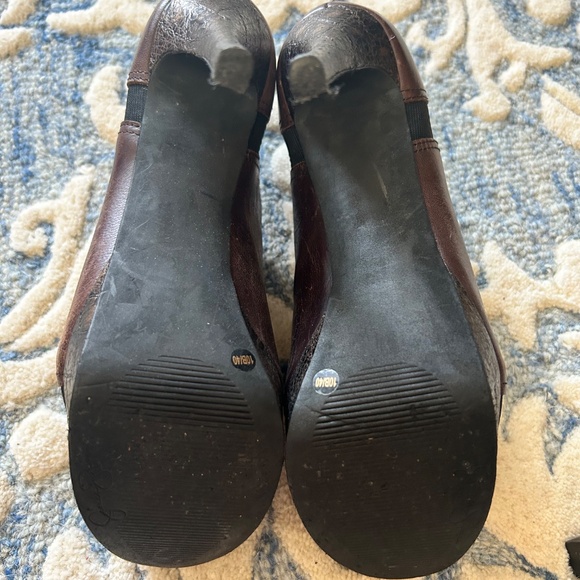 Jessica Simpson Ray Army Brown Vintage Nubuck Bootie Size 10 - Picture 4 of 4